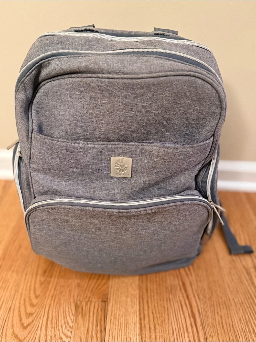 Ergobaby Anywhere I Go Backpack Diaper Bag - Gray - Picture 4 of 6